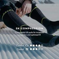Falke SK Compression Energy Skisok Heren Flash Orange 43-46 W2 - thumbnail