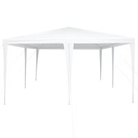 Partytent Wit 4x4 m PE - thumbnail
