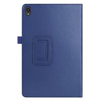 Lunso - Stand flip sleepcover hoes - Lenovo Tab P11 / P11 Plus - Donkerblauw - thumbnail