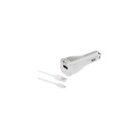 EP-LN915UWEGWW Samsung Adaptive Fast Charging Car Charger Micro-USB White Bulk - thumbnail