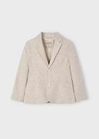 Mayoral Zomer blazer linnen jongens - zand - thumbnail