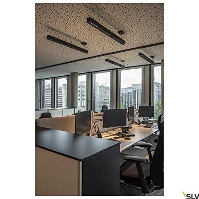 SLV Q-LINE ® 1000927 LED-hanglamp LED vast ingebouwd 14.1 W Zwart - thumbnail