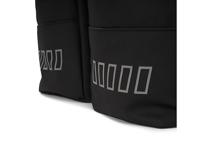 double cargo bag 38L recycled zwart - thumbnail