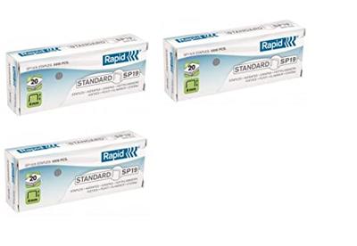 Rapid SP19/6 mm Nieten | 3x5.000 Stuks - 24873900 Rapid SP19/6 mm Nieten | 3x5.000 Stuks - 24873900