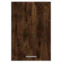 Wandkast 39,5x31x60 cm bewerkt hout gerookt eikenkleurig - thumbnail