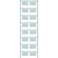 Weidmüller 1876610000 CC 15/17 MC NEUTRAL SI Apparaatmarkering Montagemethode: Vastklemmen Markeringsvlak: 15 x 17 mm Zilver Aantal markeringen: 80 80 stuk(s) - thumbnail