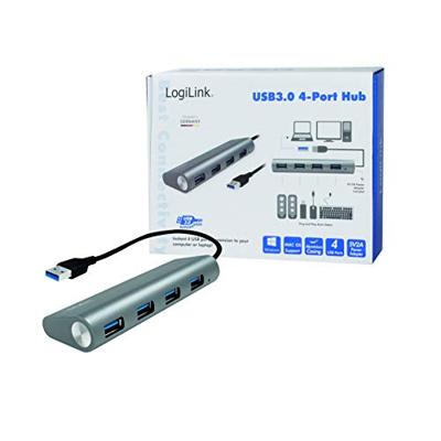 LogiLink UA0307 USB hub 4 poorten