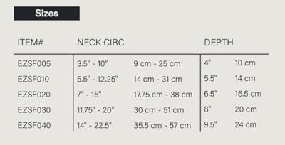 Lampenkap voor honden KVP EZ Soft Blauw (14-31 cm)