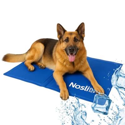 Nosli Zelfkoelende Koelmat voor Honden en Katten 76x103 cm Zeeblauw - thumbnail