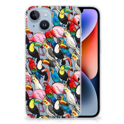 Apple iPhone 14 | TPU Hoesje | Birds