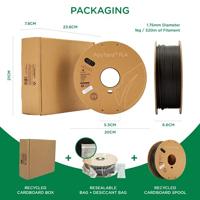 Polymaker 70820 PolyTerra PLA Filament PLA kunststof Gering kunststofgehalte 1.75 mm 1000 g Zwart (mat) 1 stuk(s) - thumbnail