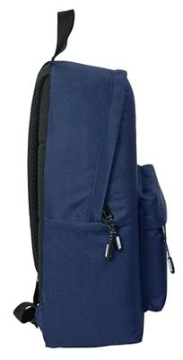 Schoolrugzak Munich Basics Marineblauw 33 x 42 x 15 cm