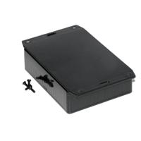 Hammond Electronics 1591GF2BK Universele behuizing 121 x 94 x 34 ABS Zwart 1 stuk(s) - thumbnail