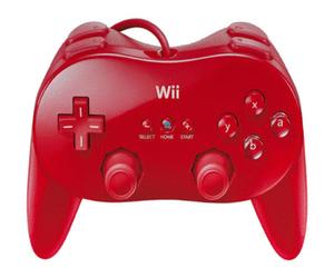 Wii Classic Controller Pro Red: (ohne Altersangabe)