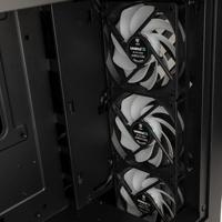 Kolink Unity Cascade ARGB Midi-tower PC-behuizing Zwart - thumbnail