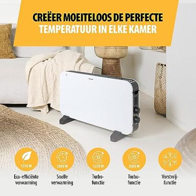 Tristar KA-5813 Convectorkachel Wit/Zwart