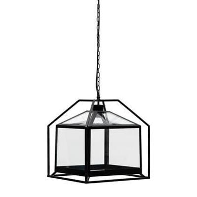 Rivièra Maison Hanglamp 'Rockford' 36cm, kleur Zwart Rivièra Maison Hanglamp 'Rockford' 36cm, kleur Zwart