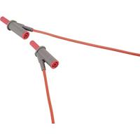 VOLTCRAFT MSB-501 Veiligheidsmeetsnoer Banaanstekker 4 mm Banaanstekker 4 mm 2.00 m Rood 1 stuk(s) - thumbnail
