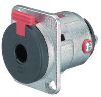 Neutrik NTR-NJ3FP6C Stereo Connector 6.35 Mm Female Metaal Zilver - thumbnail