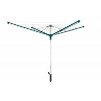 Leifheit 82008 Linomatic 600 Deluxe Droogmolen 60 m Drooglengte Groen/Zilver - thumbnail