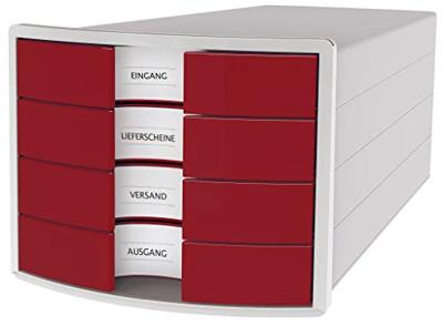 HAN IMPULS 2.0 1012-17 Ladebox Lichtgrijs DIN A4, DIN C4 Aantal lades: 4 HAN IMPULS 2.0 1012-17 Ladebox Lichtgrijs DIN A4, DIN C4 Aantal lades: 4