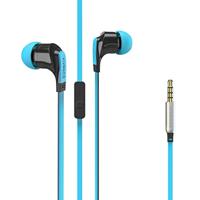 Vivanco In-Ear stereo headset met platte kabel - thumbnail