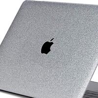 Lunso MacBook Pro 13 inch M1/M2 (2020-2022) cover hoes - case - Glitter Zilver - thumbnail