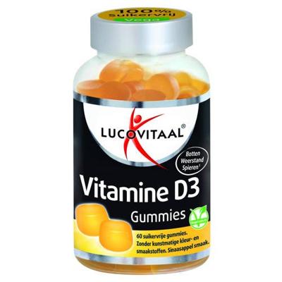 Lucovitaal Vitamine D3 Gummies Vegan 60Stuks
