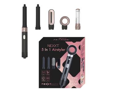 Nexxt 5-in-1 Airstyler - Föhnborstel met 3 Warmtestanden - 700W - Cool Shot