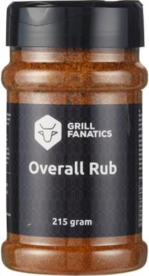 Grill Fanatics Overall rub - 210 gram Grill Fanatics Overall rub - 210 gram