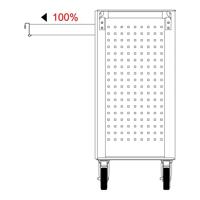 KS Tools 897.7515 Werkplaatswagen Plaatstaal Kleur (specifiek): Zwart, Rood - thumbnail