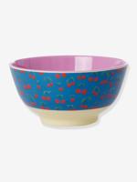 Medium melamine kom CHERRY LOVE rice 700 ml felblauw - thumbnail