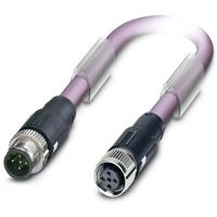 Phoenix Contact 1518274 Sensor/actuator dataconnector, geassembleerd M12 Aantal polen (sensoren): 5 Stekker, recht, Bus, recht 1.00 m 1 stuk(s) - thumbnail
