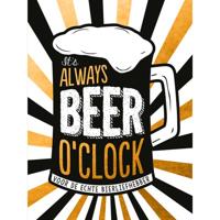 It's always beer o'clock - cadeauboek (Hardback) - thumbnail