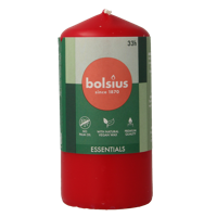 Bolsius Stompkaars 120/58 delicate red 1 Stuks - thumbnail