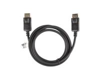 Kabel DisplayPort Lanberg CA-DPDP-10CC-0018-BK (1,8 m) 4K Ultra HD - thumbnail