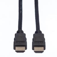 VALUE HDMI Ultra HD Kabel met Ethernet, M/M, zwart, 1,5 m - thumbnail