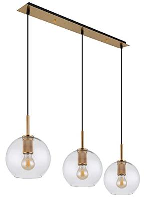 Globo Glazen hanglampAdara 3-lichts - 15462H2