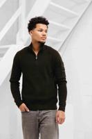 Quotrell D'Azur Halfzip Sweater Heren Groen - Maat L - Kleur: Groen | Soccerfanshop - thumbnail