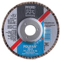 PFERD TOOLS 67712185 PFC 180 A 120 SG STEELOX Lamellenschijf Diameter 180 mm Boordiameter 22.23 mm RVS, Staal 10 stuk(s) - thumbnail