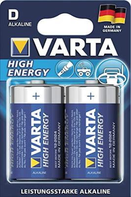 Alkalinebatterij, mono, D, LR20, 1,5V Longlife Power, detailhandel Blister (2-Pack)