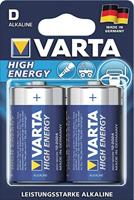 Alkalinebatterij, mono, D, LR20, 1,5V Longlife Power, detailhandel Blister (2-Pack) - thumbnail