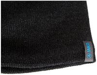 JAKO 1223K Gebreide Muts Kids - Zwart Gemeleerd - Junior - thumbnail