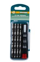 Brüder Mannesmann Precisie bitset (21 dlg) in cassette - thumbnail
