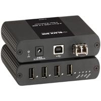 Black Box USB-Extender Fibre 4 Port IC404A-R2 (4 Port Extends USB 2.0 tot 10 kilometers Over Fibre) - thumbnail