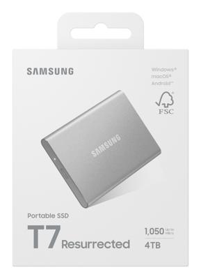 Samsung Portable SSD T7 Resurrected 4TB