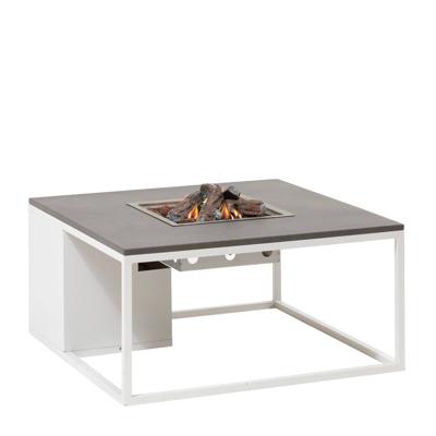 Cosi: Cosiloft 100 Vuurtafel Vierkant wit-grijs