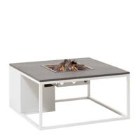 Cosi: Cosiloft 100 Vuurtafel Vierkant wit-grijs - thumbnail