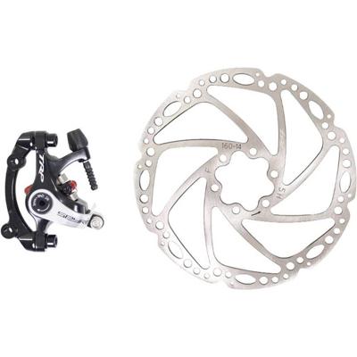 Shimano Mechanische schijfremset spyre achter zwart/zilver