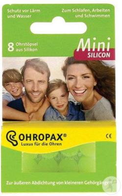 Ohropax Silicon mini 8 Stuks Ohropax Silicon mini 8 Stuks